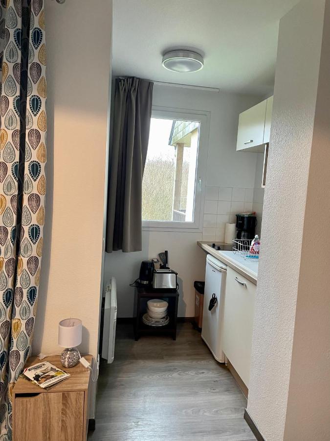 Studio Cote Piscine Apartment Equemauville Bagian luar foto